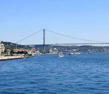 Der Bosporus trennt Europa und Asien 