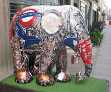 Elefant in der Bruton Street
