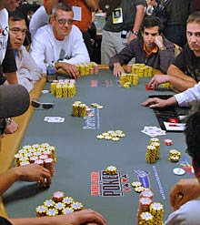 Turnier bei den World Series of Poker