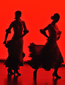 Flamencot&auml;nzerinnen in Madrid