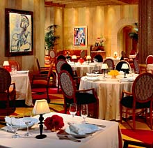 Speisen mit Kunst im Restaurant Picasso