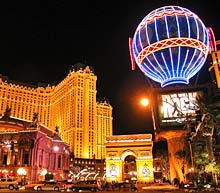 Las Vegas leuchtet