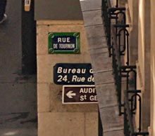 Sogar Stra&szlig;enschilder sind lesbar 