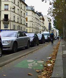 Pariser Radwege