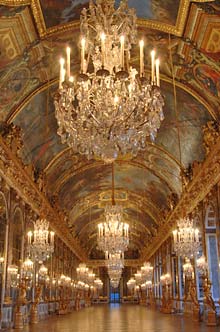 Deckengem&auml;lde im Spiegelsaal