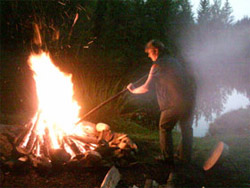 Am Feuer