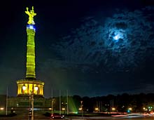 Die illuminierte Siegess&auml;ule