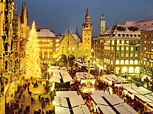 Christkindlmarkt in M&uuml;nchen