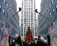 Weihnachtsbaum am Rockefeller Center