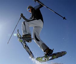 Unterwegs in Schneeschuhen Unterwegs in Schneeschuhen