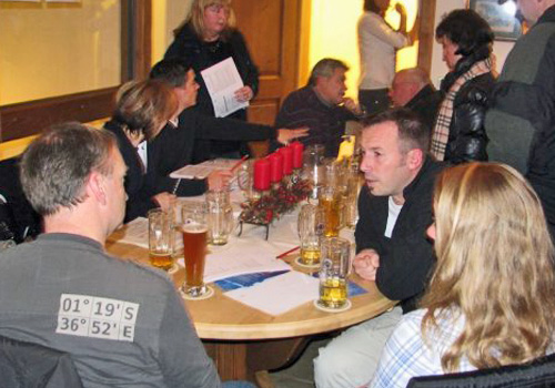 Der Volunteer-Stammtisch Der Volunteer-Stammtisch
