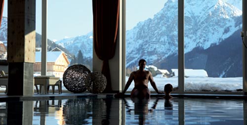 Entspannung im Wellnessbereich Entspannung im Wellnessbereich