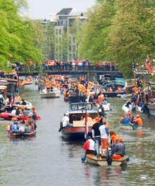 Gracht am K&ouml;niginnentag