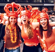K&ouml;niginnentag in Amsterdam