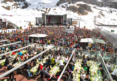 Top of the Mountain Concert in Ischgl Top of the Mountain Concert in Ischgl