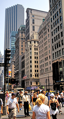 Autofreie Stra&szlig;en in New York