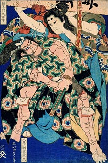 Kusunoki Tamonmaru Masashige und Yao no Bett&ocirc; Tsunehisa