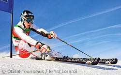 Flo Scheiber Weltcup Sölden, © Ötztal Tourismus / Ernst Lorenzi Flo Scheiber Weltcup Sölden