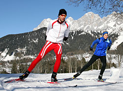 Langlauf Skating Ramsau