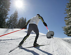 Langl&auml;ufer in Lenzerheide