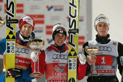 Podium Oberstdorf 2014 Podium Oberstdorf 2014