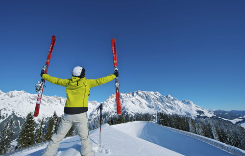Ungetrübtes Skivergnügen am Hochkönig