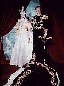 Kr&ouml;nung der Queen 1952
