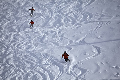 Perfekte Schneeverhältnisse erwarten die Skifans Perfekte Schneeverhältnisse erwarten die Skifans