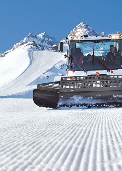 Spaß mit dem Pistenbully Spaß mit dem Pistenbully