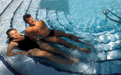 Entspannen im Wasser Entspannen im Wasser