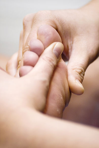 Fußreflexzonenmassage Fußreflexzonenmassage