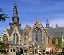 De Oude Kerk, die &auml;lteste Kirche der Stadt