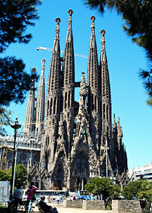 Die Kathedrale Sagrada Familia 