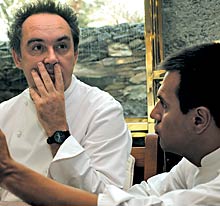 Ferran Adri&agrave; und Oriol Castro