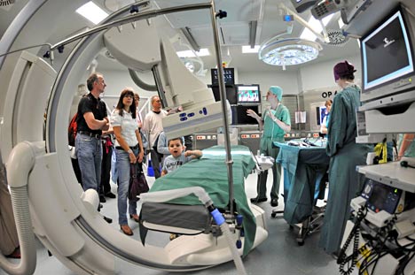 OP-F&uuml;hrung in der Langen Nacht der Wissenschaften 