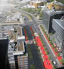 Zwischen Potsdamer Platz und Nationalgalerie