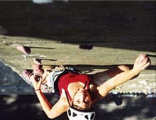 Die Kletterwand am Flakturm