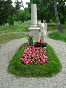 Mozartgrab auf dem St. Marxer Friedhof