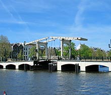 Die Magere Brug &uuml;ber die Amstel
