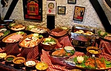 Buffet im The Stable