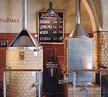 Sudhaus der Brauerei