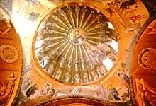 Christus-Kuppel in der Chora-Kirche