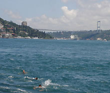 Schwimmer in Arnavutk&ouml;y