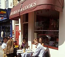 Caf&eacute; vorm Books for Cooks