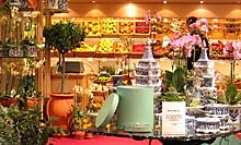 Obst- und Blumen bei Fortnum&Mason