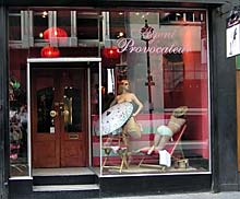 Schaufenster von Agent Provocateur