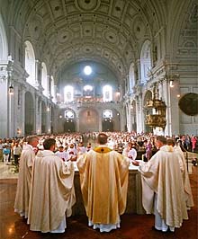 Messe in der Michaelskirche