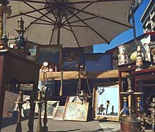 Stand auf der Porta Portese