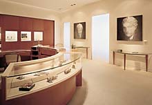 Auslage bei Bulgari