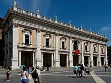 Fassade des Palazzo Nuovo